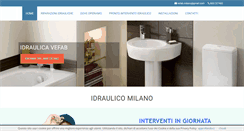 Desktop Screenshot of idraulico-a-milano.com